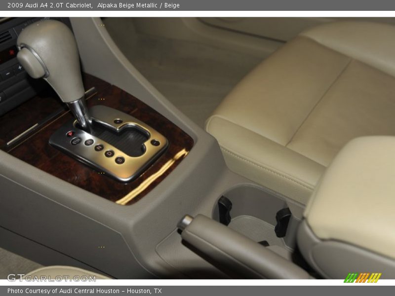 Alpaka Beige Metallic / Beige 2009 Audi A4 2.0T Cabriolet