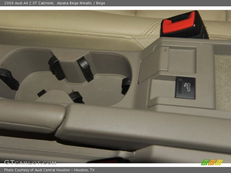 Alpaka Beige Metallic / Beige 2009 Audi A4 2.0T Cabriolet