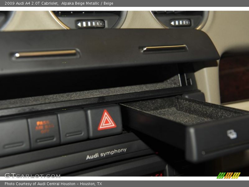 Alpaka Beige Metallic / Beige 2009 Audi A4 2.0T Cabriolet