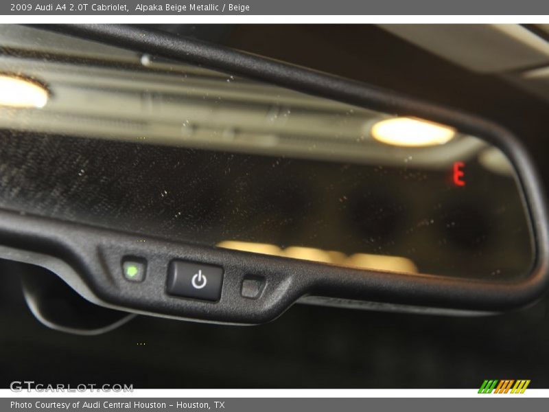 Alpaka Beige Metallic / Beige 2009 Audi A4 2.0T Cabriolet