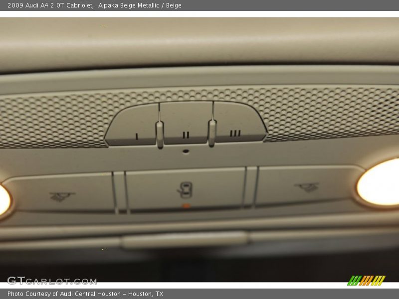 Alpaka Beige Metallic / Beige 2009 Audi A4 2.0T Cabriolet