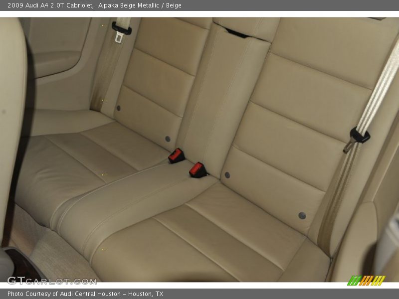 Alpaka Beige Metallic / Beige 2009 Audi A4 2.0T Cabriolet