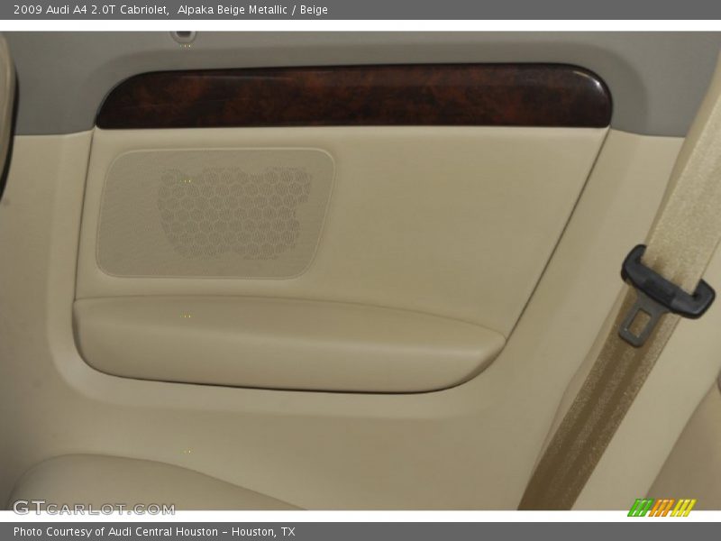 Alpaka Beige Metallic / Beige 2009 Audi A4 2.0T Cabriolet
