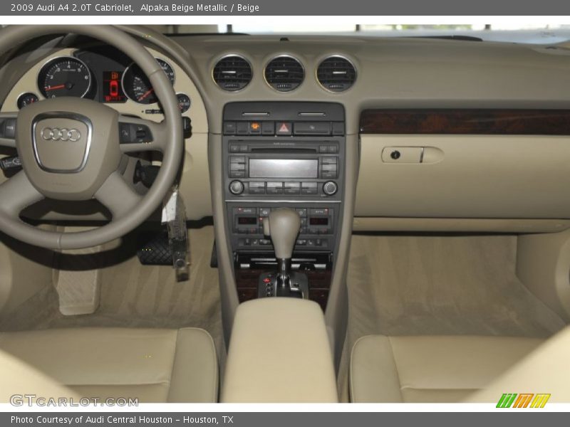 Alpaka Beige Metallic / Beige 2009 Audi A4 2.0T Cabriolet