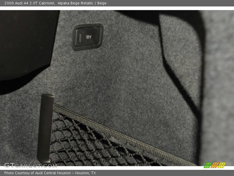 Alpaka Beige Metallic / Beige 2009 Audi A4 2.0T Cabriolet