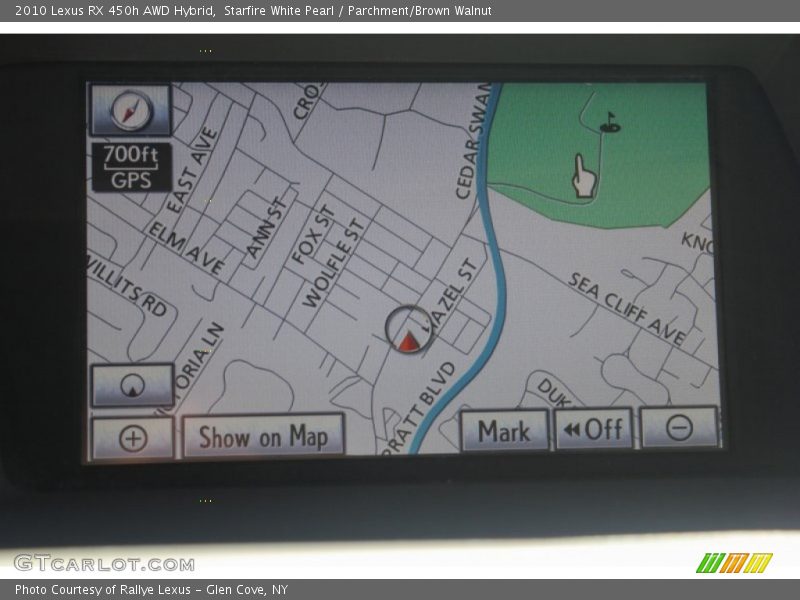 Navigation of 2010 RX 450h AWD Hybrid