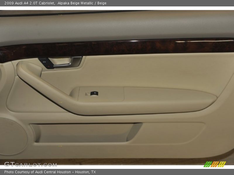 Alpaka Beige Metallic / Beige 2009 Audi A4 2.0T Cabriolet