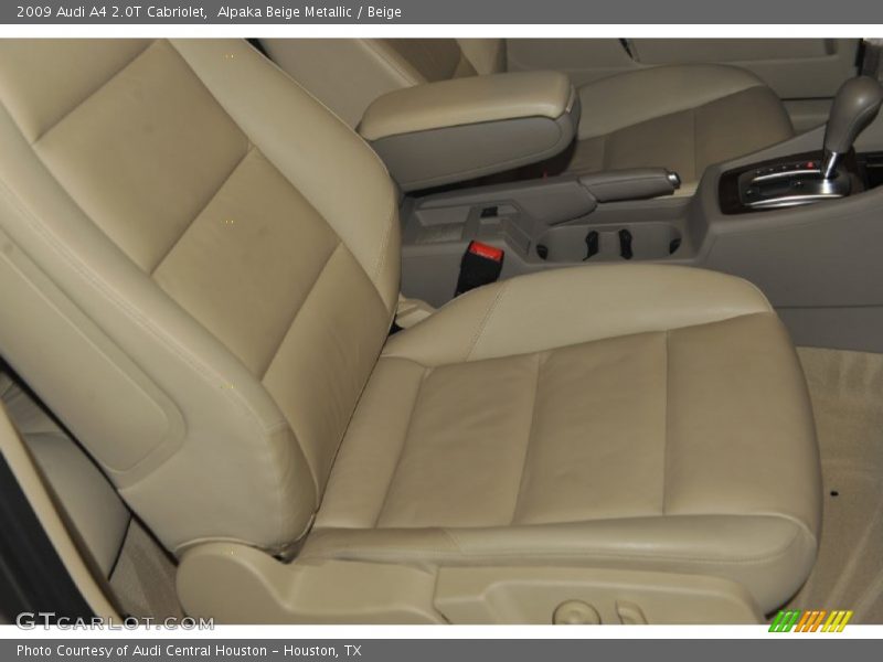 Alpaka Beige Metallic / Beige 2009 Audi A4 2.0T Cabriolet