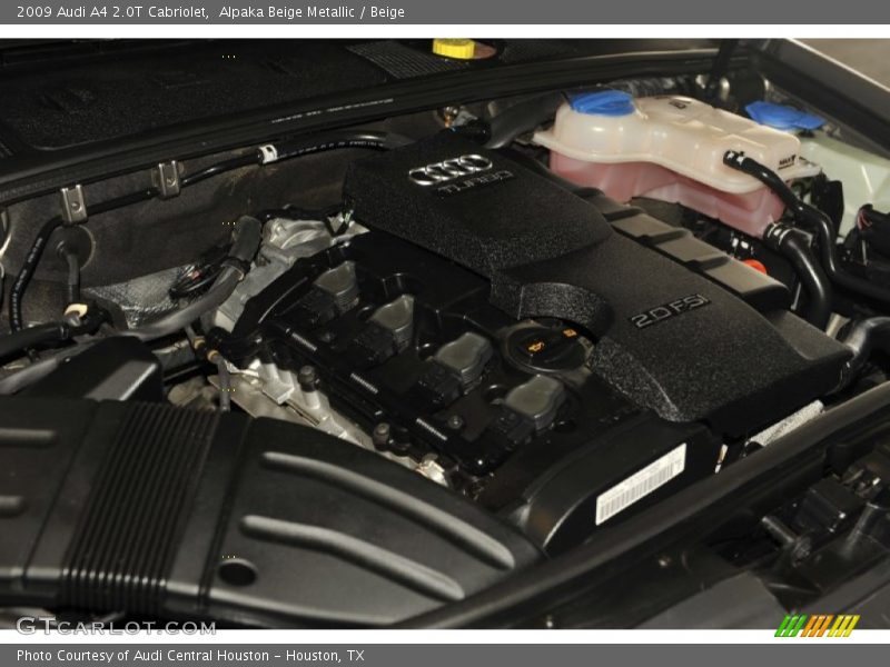 Alpaka Beige Metallic / Beige 2009 Audi A4 2.0T Cabriolet