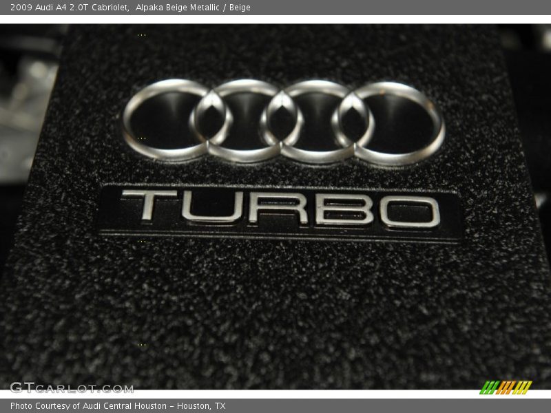 Alpaka Beige Metallic / Beige 2009 Audi A4 2.0T Cabriolet