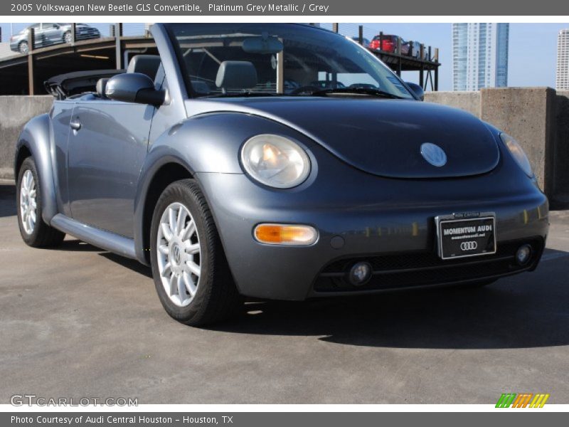 Platinum Grey Metallic / Grey 2005 Volkswagen New Beetle GLS Convertible