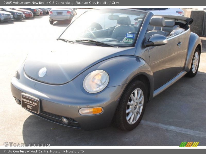 Platinum Grey Metallic / Grey 2005 Volkswagen New Beetle GLS Convertible