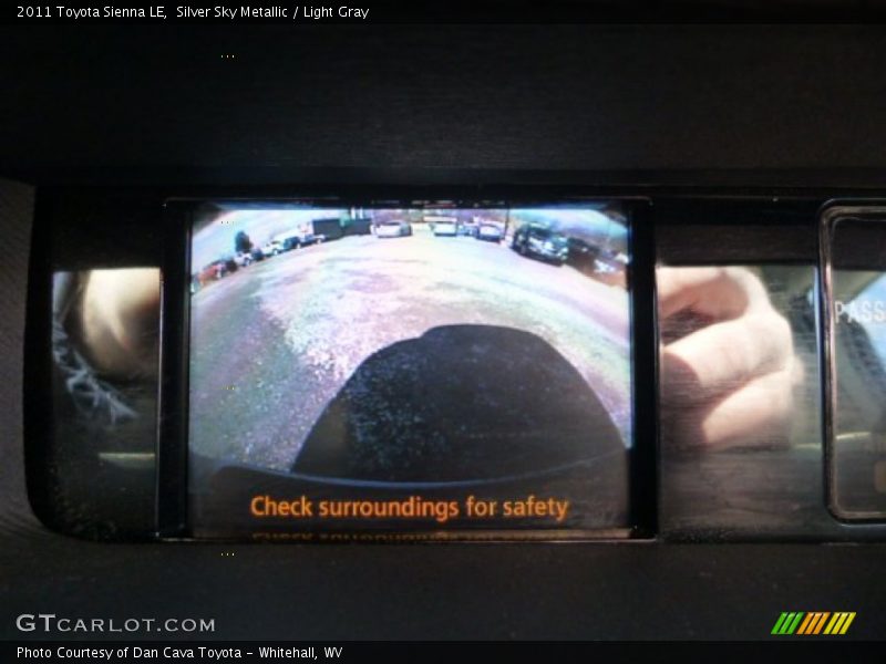 Silver Sky Metallic / Light Gray 2011 Toyota Sienna LE