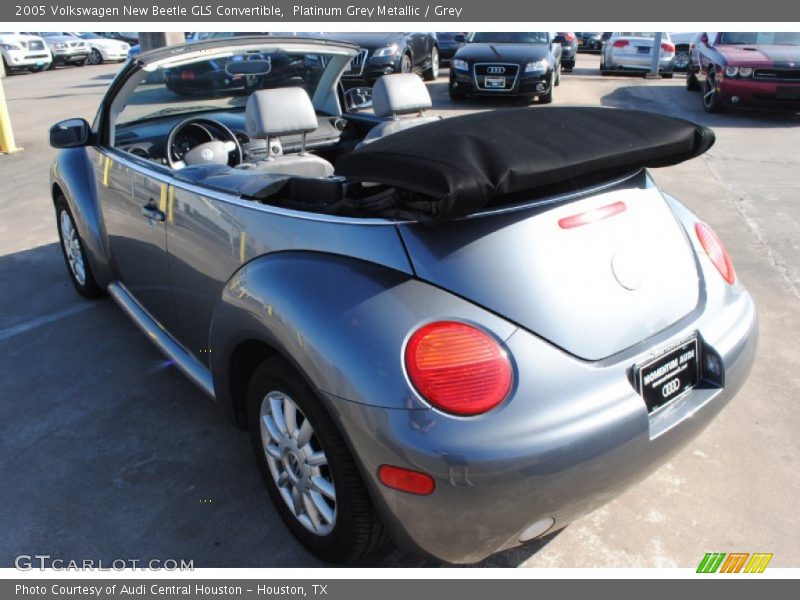 Platinum Grey Metallic / Grey 2005 Volkswagen New Beetle GLS Convertible