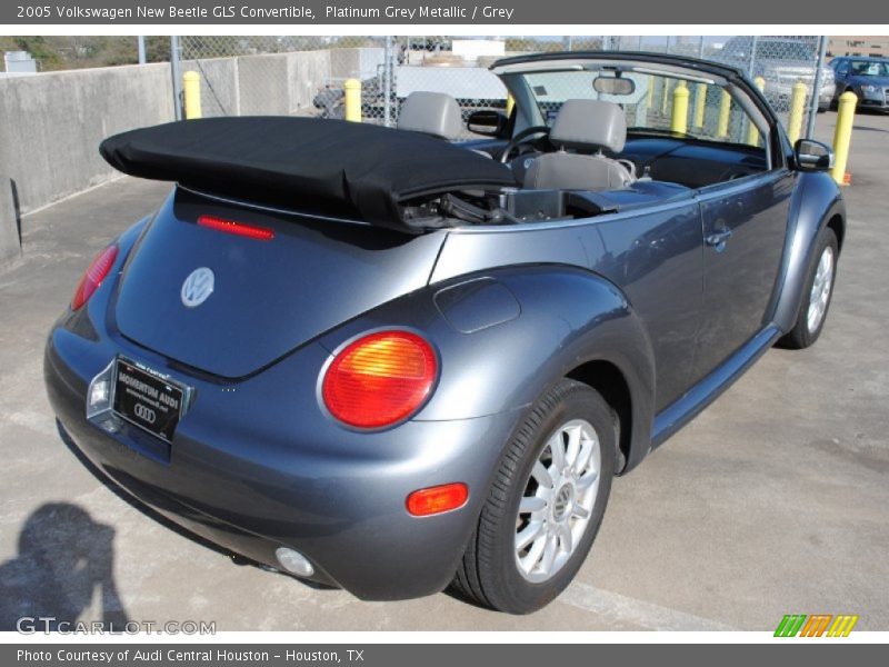 Platinum Grey Metallic / Grey 2005 Volkswagen New Beetle GLS Convertible