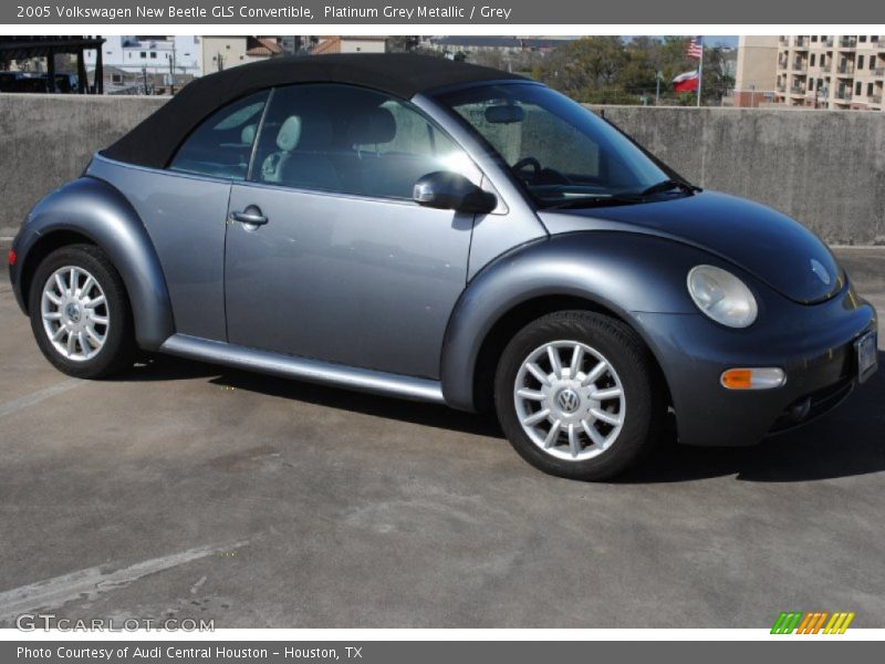 Platinum Grey Metallic / Grey 2005 Volkswagen New Beetle GLS Convertible