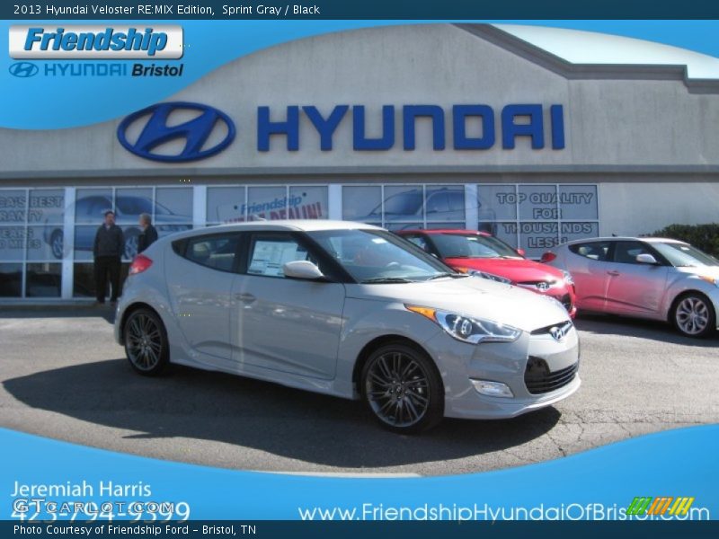 Sprint Gray / Black 2013 Hyundai Veloster RE:MIX Edition