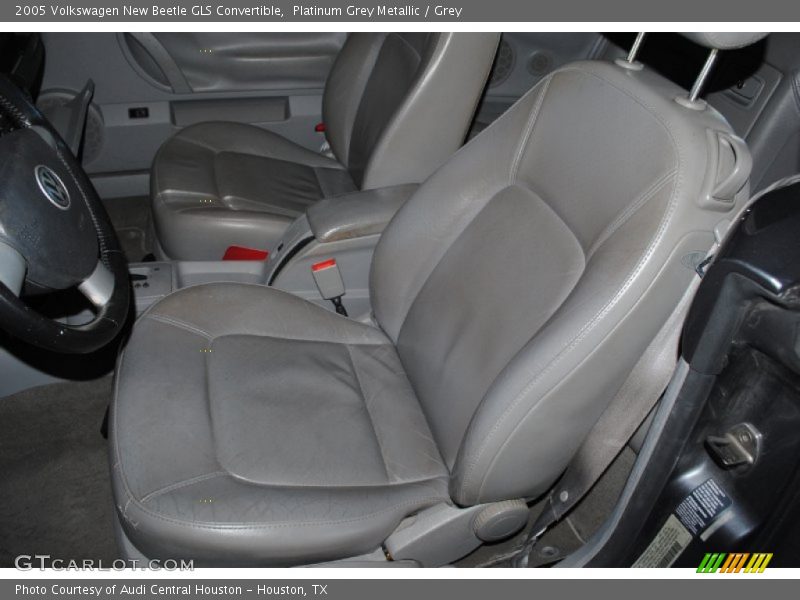 Front Seat of 2005 New Beetle GLS Convertible