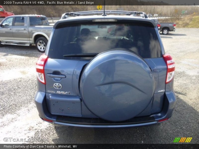 Pacific Blue Metallic / Sand Beige 2009 Toyota RAV4 V6 4WD