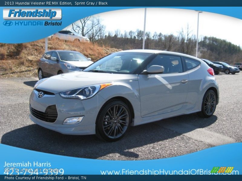 Sprint Gray / Black 2013 Hyundai Veloster RE:MIX Edition