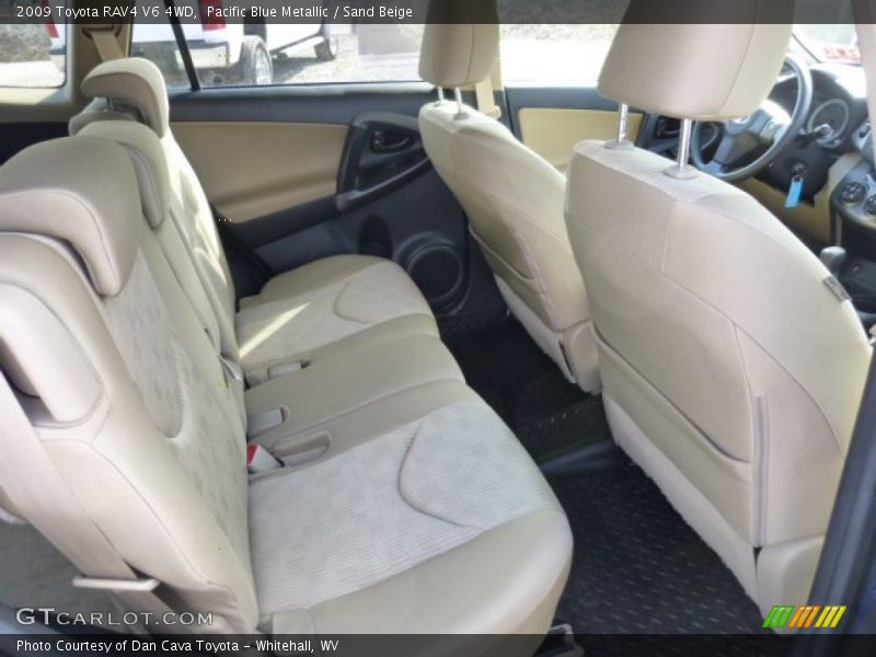 Pacific Blue Metallic / Sand Beige 2009 Toyota RAV4 V6 4WD