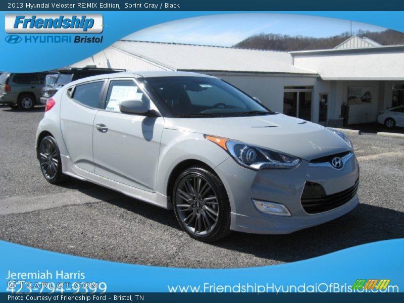 Sprint Gray / Black 2013 Hyundai Veloster RE:MIX Edition