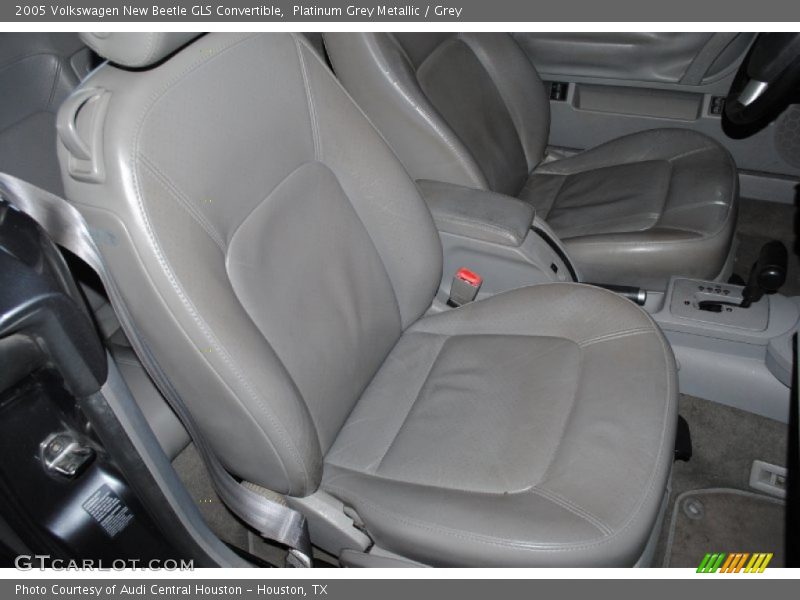 Platinum Grey Metallic / Grey 2005 Volkswagen New Beetle GLS Convertible