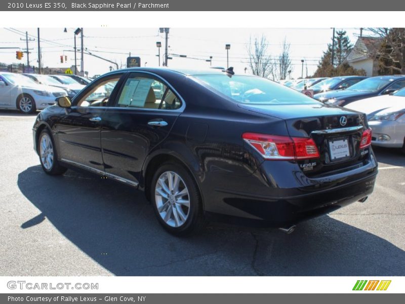 Black Sapphire Pearl / Parchment 2010 Lexus ES 350