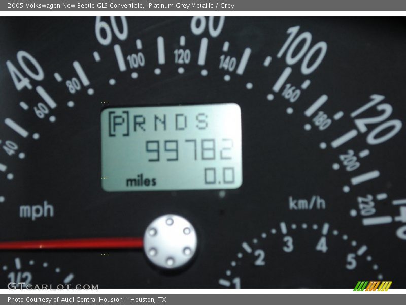 Platinum Grey Metallic / Grey 2005 Volkswagen New Beetle GLS Convertible