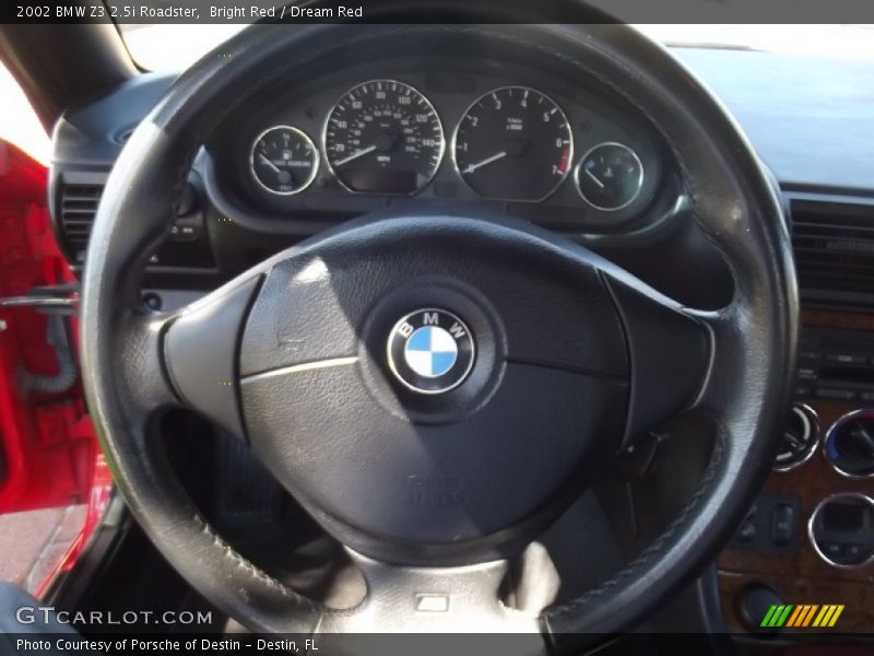 2002 Z3 2.5i Roadster Steering Wheel