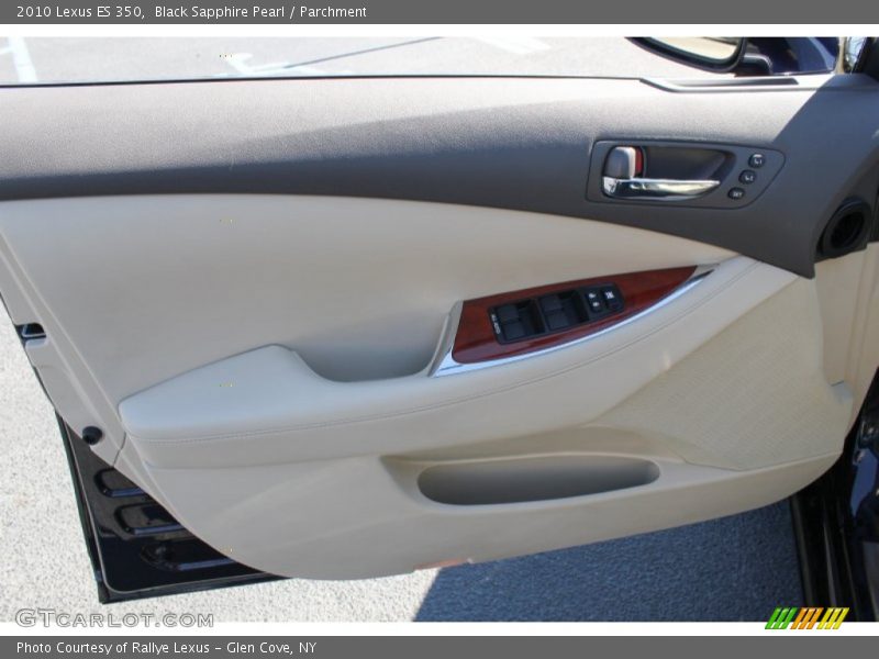 Black Sapphire Pearl / Parchment 2010 Lexus ES 350