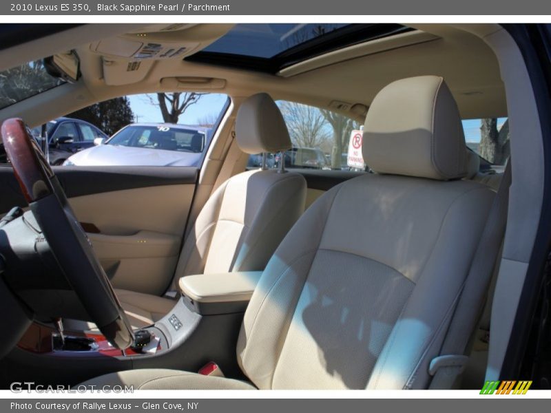 Black Sapphire Pearl / Parchment 2010 Lexus ES 350