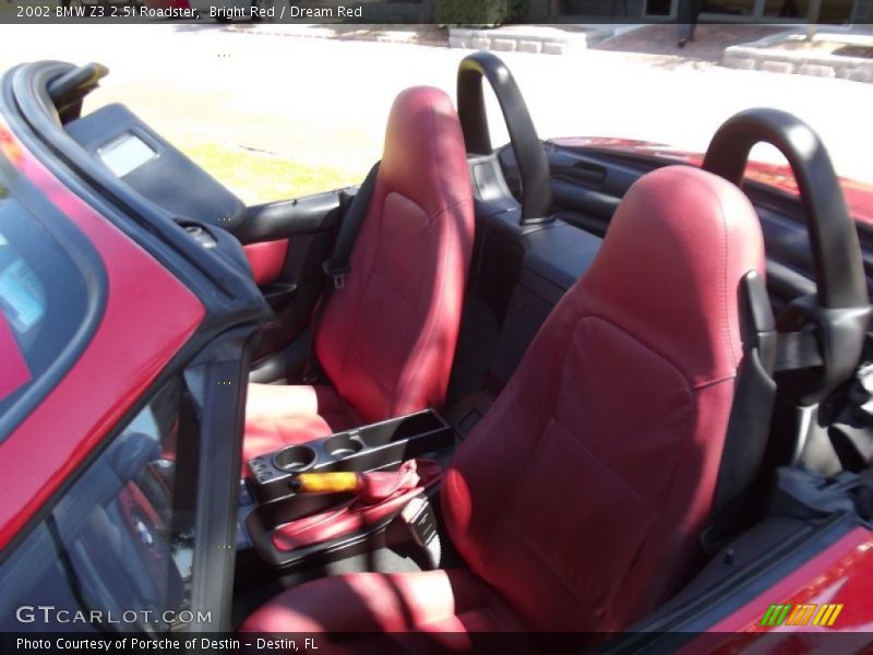 Bright Red / Dream Red 2002 BMW Z3 2.5i Roadster