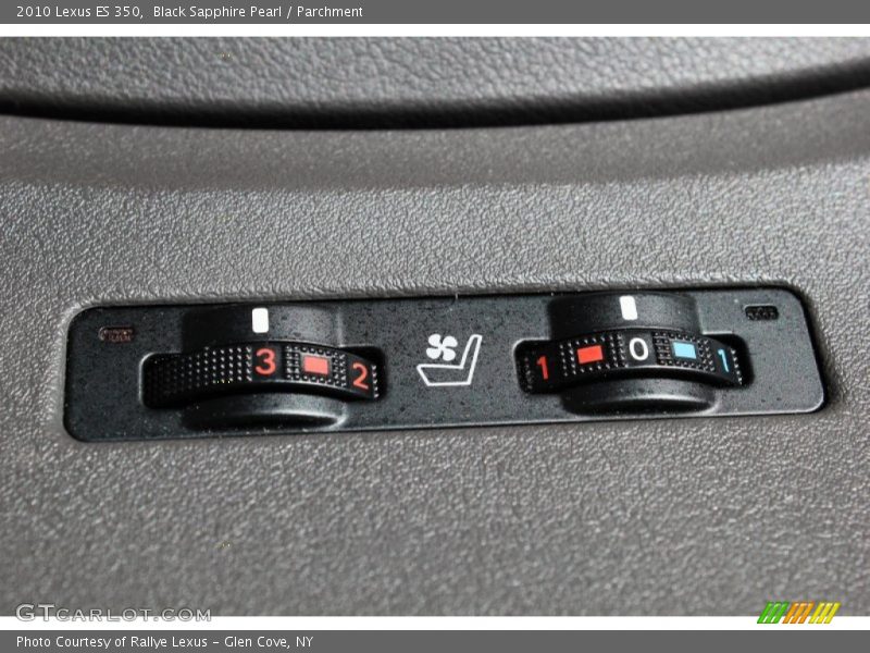 Black Sapphire Pearl / Parchment 2010 Lexus ES 350