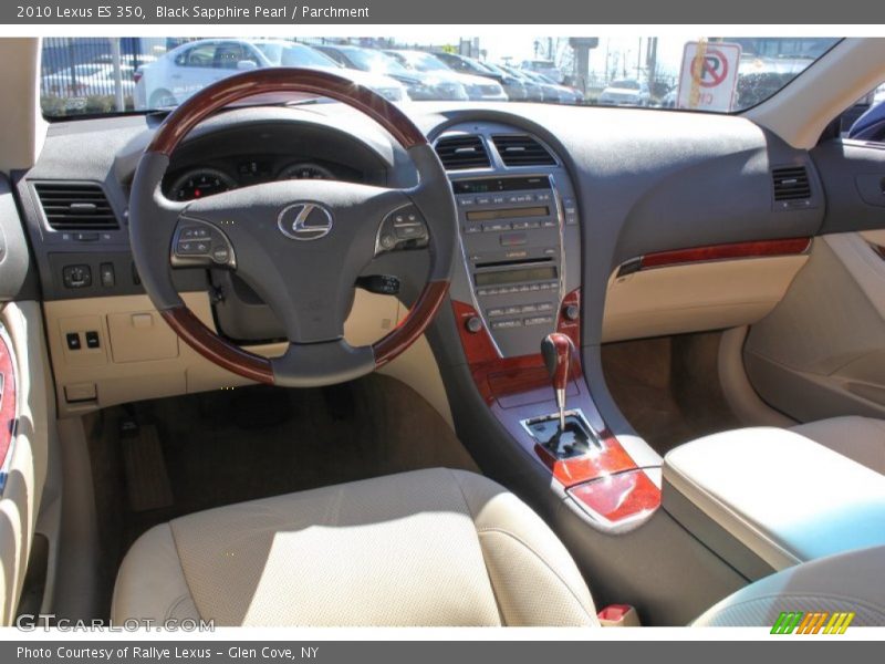 Black Sapphire Pearl / Parchment 2010 Lexus ES 350
