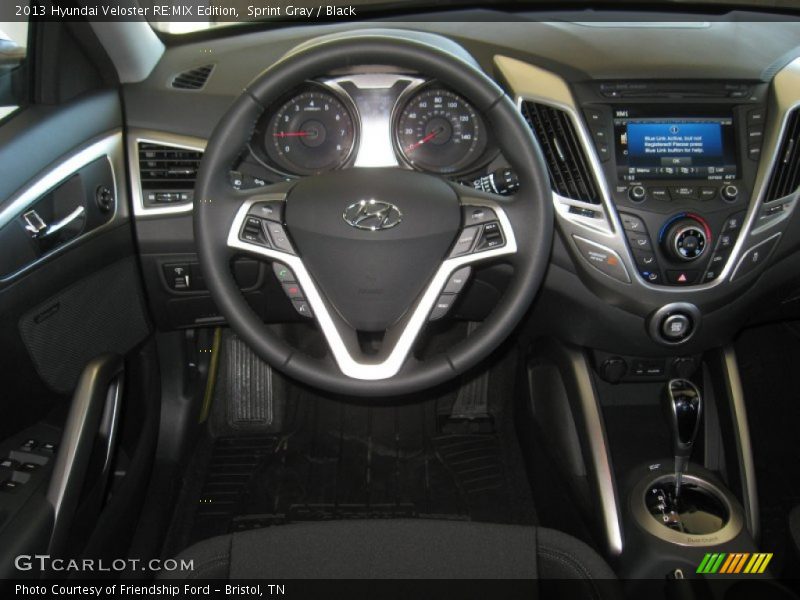 Dashboard of 2013 Veloster RE:MIX Edition