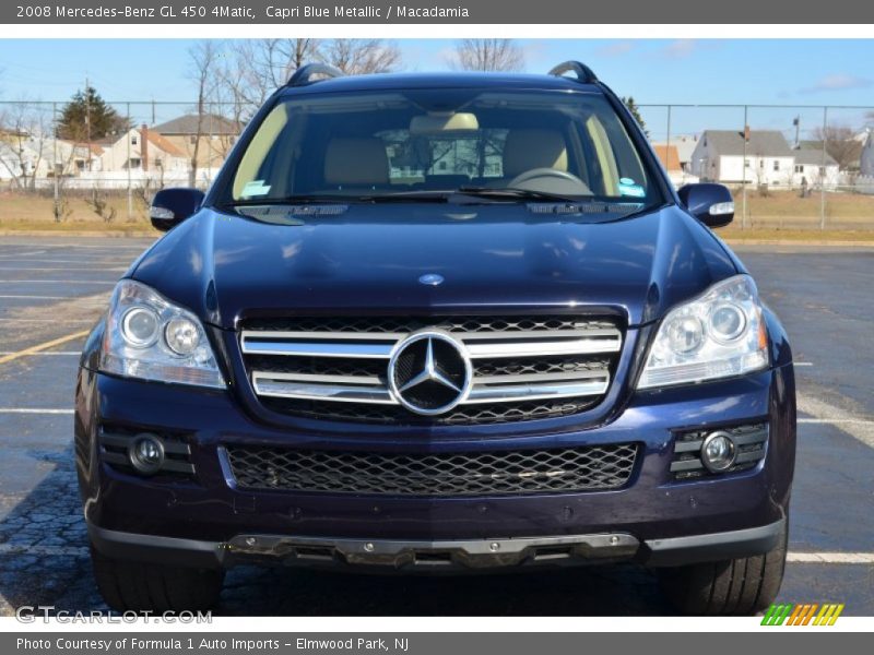 Capri Blue Metallic / Macadamia 2008 Mercedes-Benz GL 450 4Matic