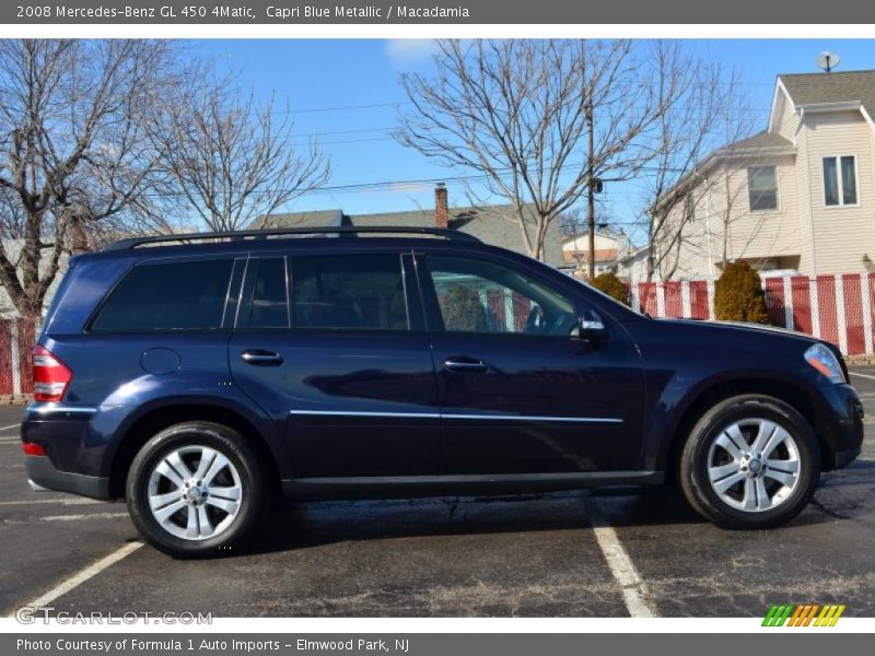 Capri Blue Metallic / Macadamia 2008 Mercedes-Benz GL 450 4Matic