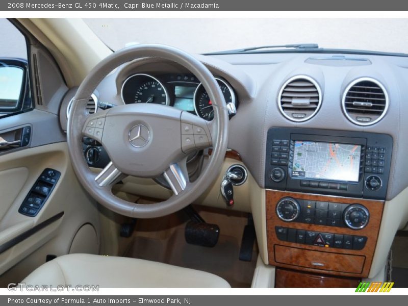 Capri Blue Metallic / Macadamia 2008 Mercedes-Benz GL 450 4Matic