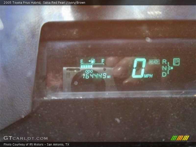 Salsa Red Pearl / Ivory/Brown 2005 Toyota Prius Hybrid