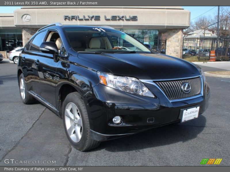 Stargazer Black / Parchment 2011 Lexus RX 350 AWD