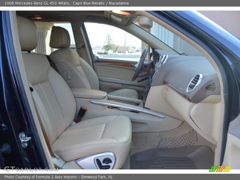 Capri Blue Metallic / Macadamia 2008 Mercedes-Benz GL 450 4Matic