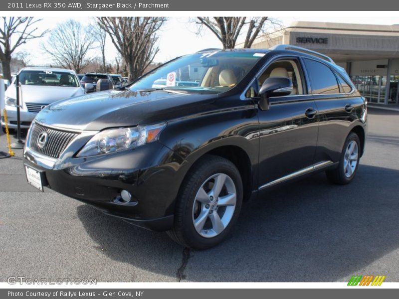 Stargazer Black / Parchment 2011 Lexus RX 350 AWD
