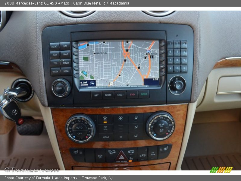 Capri Blue Metallic / Macadamia 2008 Mercedes-Benz GL 450 4Matic