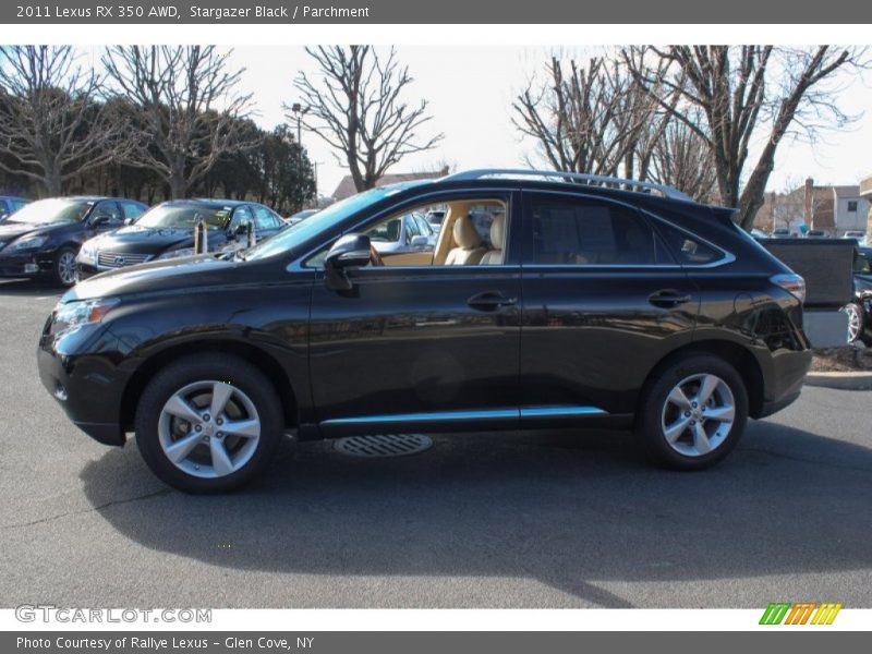 Stargazer Black / Parchment 2011 Lexus RX 350 AWD