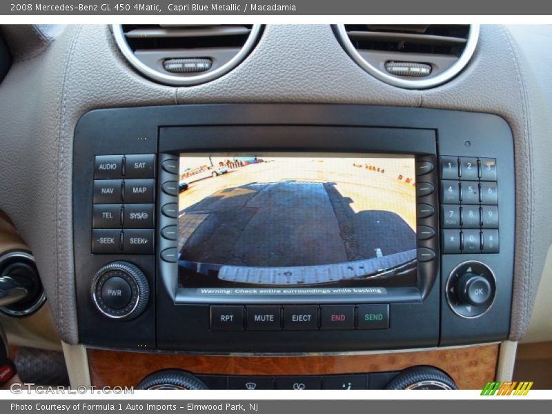 Capri Blue Metallic / Macadamia 2008 Mercedes-Benz GL 450 4Matic