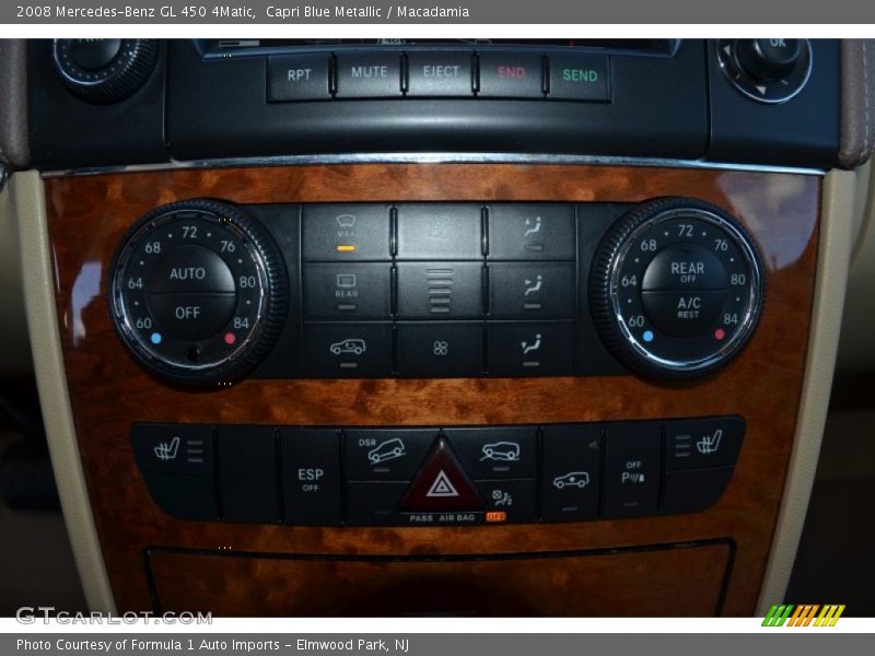 Capri Blue Metallic / Macadamia 2008 Mercedes-Benz GL 450 4Matic