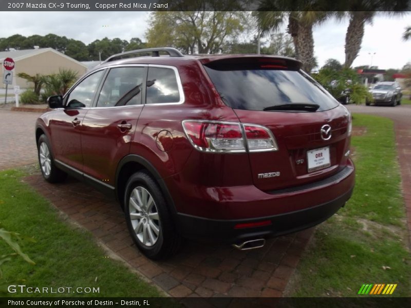 Copper Red Mica / Sand 2007 Mazda CX-9 Touring