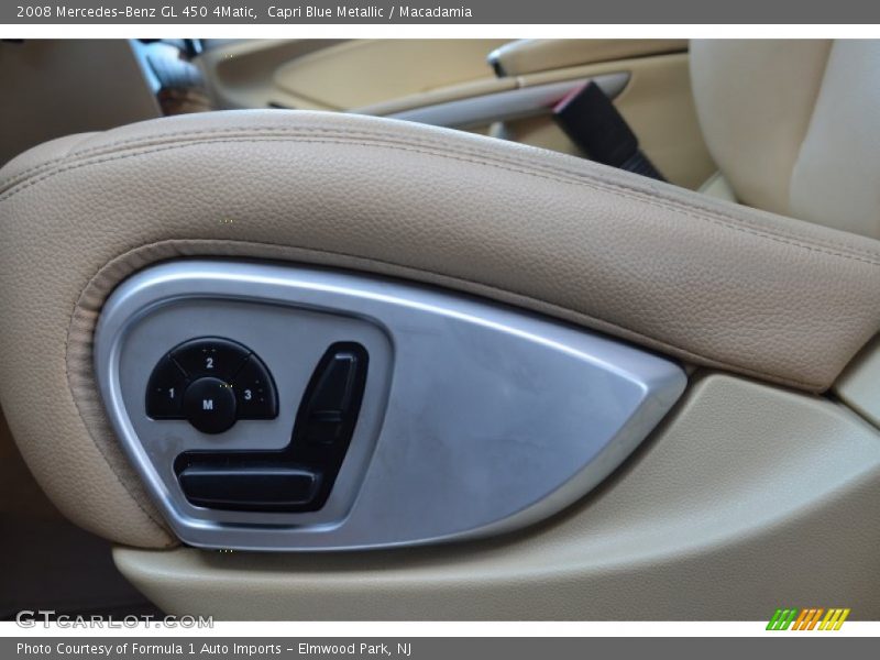 Capri Blue Metallic / Macadamia 2008 Mercedes-Benz GL 450 4Matic