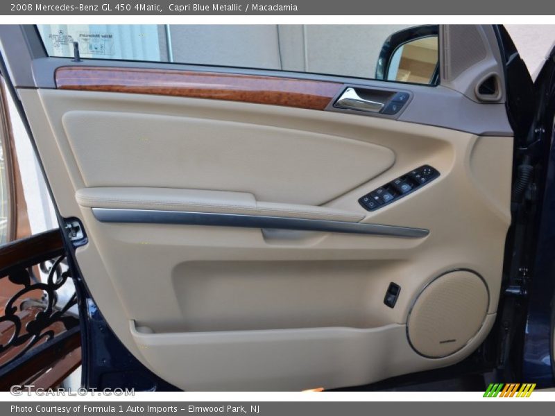 Capri Blue Metallic / Macadamia 2008 Mercedes-Benz GL 450 4Matic